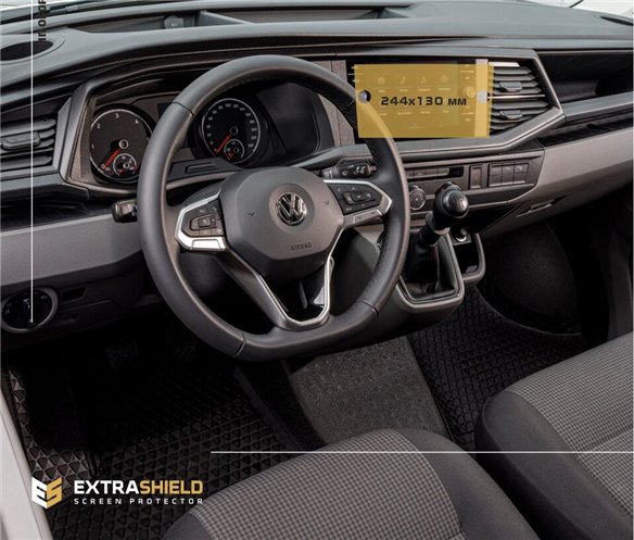 Volkswagen Transporter 6.1 2015 - 2019 Compilazione multimediale colore 6,5 ExtraShield Screeen Protector-TRANSPORTER T4 T5 T6
