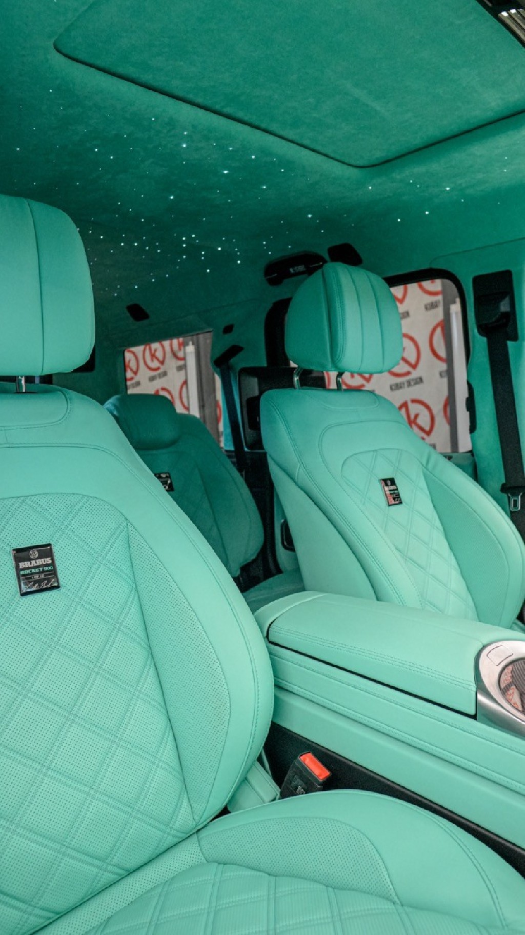 Brabus Tiffany Interior upholstery trim remanufacture for Mercedes Benz W463A G-Class-Interior Style