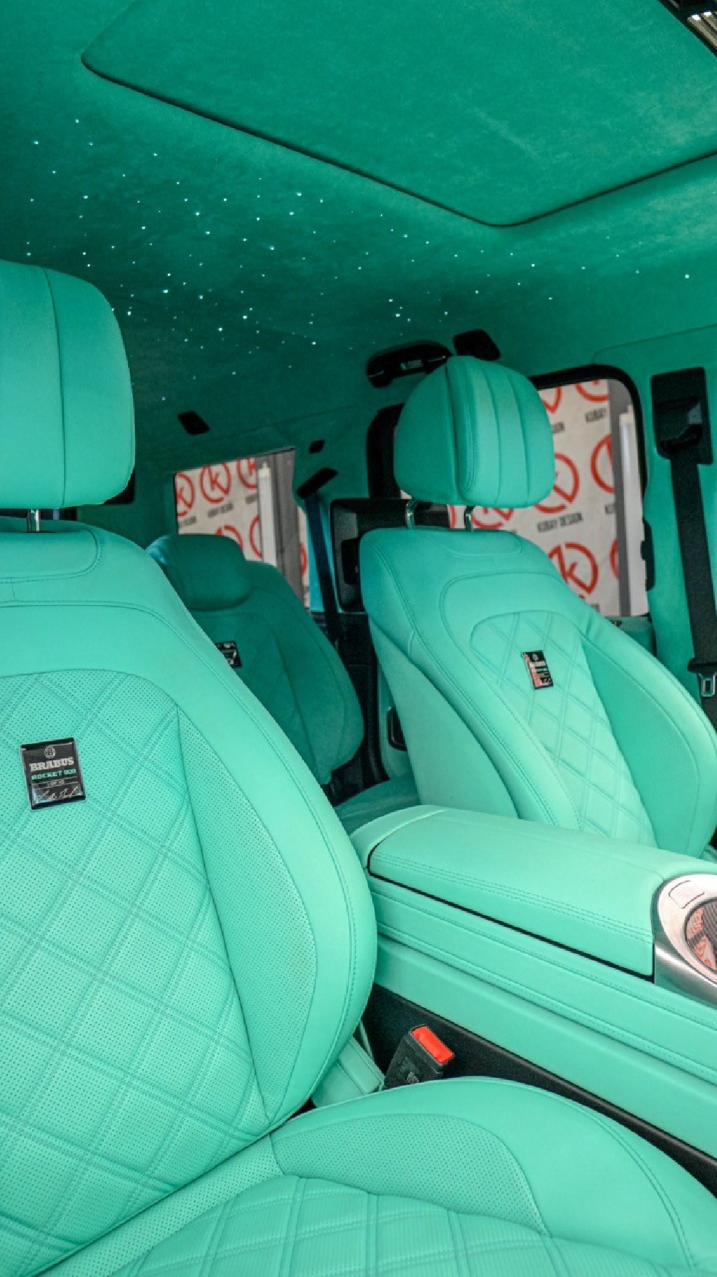 Brabus Tiffany Interior upholstery trim remanufacture for Mercedes Benz W463A G-Class-Interior Style