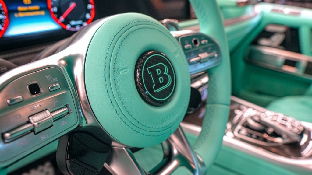 Brabus Tiffany Interior upholstery trim remanufacture for Mercedes Benz W463A G-Class-Interior Style