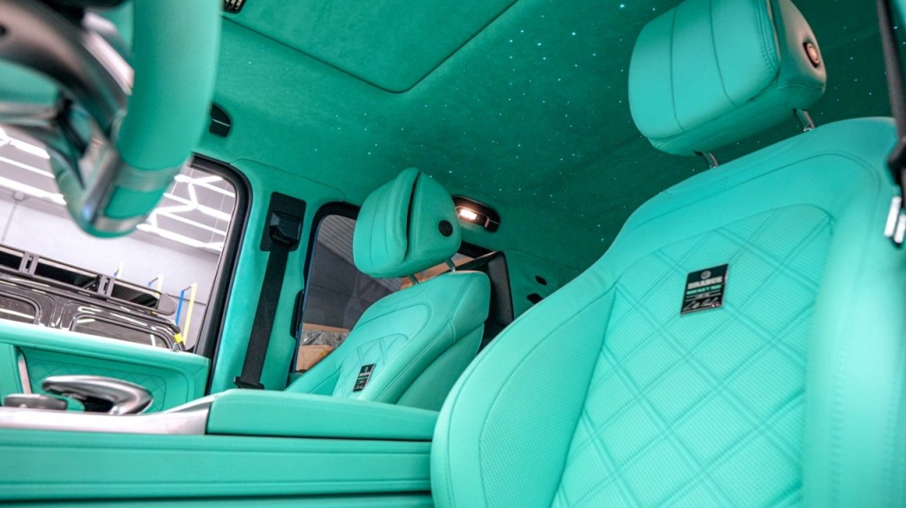 Brabus Tiffany Interior upholstery trim remanufacture for Mercedes Benz W463A G-Class-Interior Style