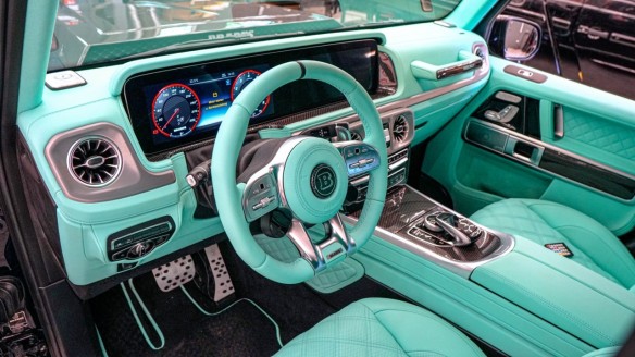 Brabus Tiffany Interior upholstery trim remanufacture for Mercedes Benz W463A G-Class-Interior Style