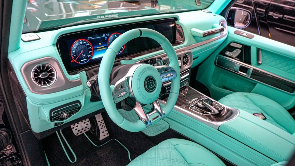 Brabus Tiffany Interior upholstery trim remanufacture for Mercedes Benz W463A G-Class-Interior Style