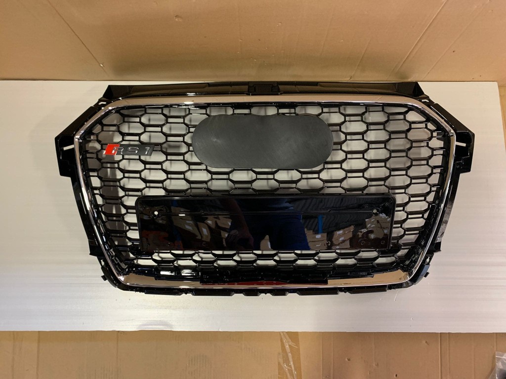 For Audi A1 2015-2018 Audi RS-Style Front Grille chrome-Home