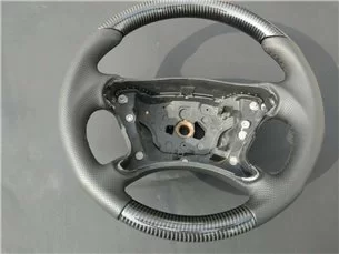 Mercedes-Benz CLK-Class E-Class G-Class W463 W209 W211 Steering Wheel Carbon Leather-Mercedes Benz 2