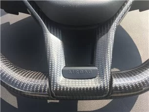 Mercedes-Benz CLS E-Class SLK W172 W212 W218 Steering Wheel Carbon Leather-Mercedes Benz 2