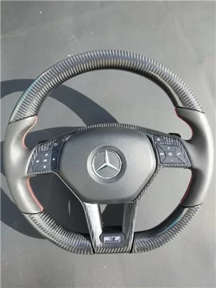 Mercedes-Benz CLS E-Klasse SLK W172 W218 W212 Lenkrad Carbon Leder-Mercedes Benz 2