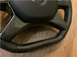 Mercedes-Benz E-Klasse G-Klasse GL ML W166 X166 W463 Lenkrad Leder Carbon-Mercedes Benz 2