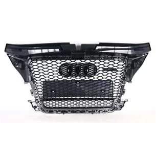 Kühlergrill Audi A3 2008-2012, Modell RS3 chrom QUATTRO-A3 2
