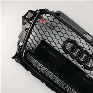 Audi RS3 Schwarz Quattro Frontstoßstange Kühlergrill für Audi A3 2013-2016-A3 2