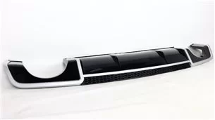 Audi RS3 Heckdiffusor mit Auspuffblenden für Audi A3 2012-2015 Limousine-A3 2