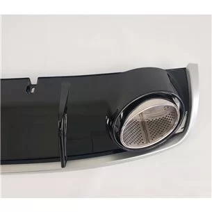 Audi RS4 rear diffuser with exhaust tips for Audi A4 2012-2015-A4 2