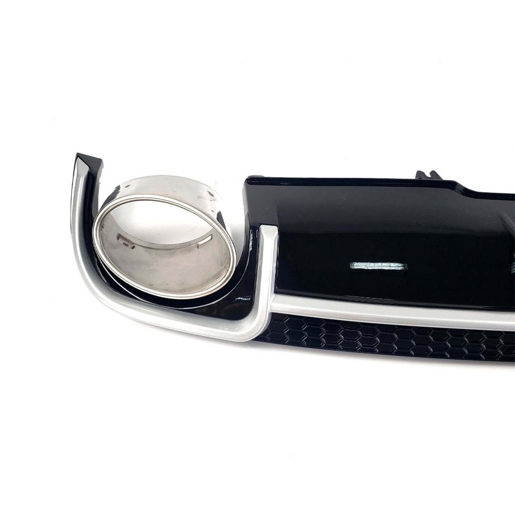 Audi RS4 Heckdiffusor mit Auspuffblenden für Audi A4 2015-2019-A4 Audi RS4 Heckdiffusor mit Auspuffblenden für Audi A4 2015-2019-A4