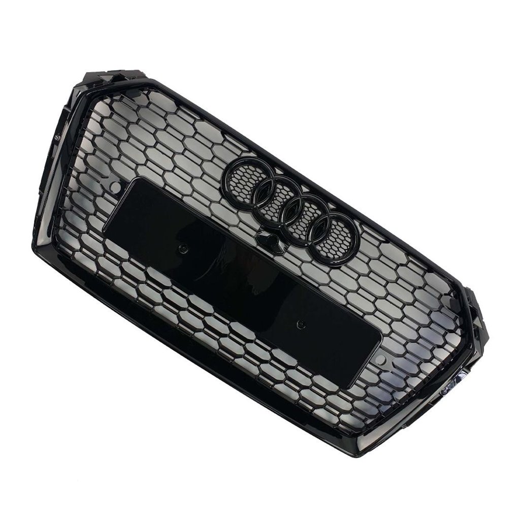 Audi RS4 BLACK Frontstoßstange Kühlergrill für Audi A4 2015-2019-A4 Audi RS4 BLACK Frontstoßstange Kühlergrill für Audi A4 2015-2019-A4