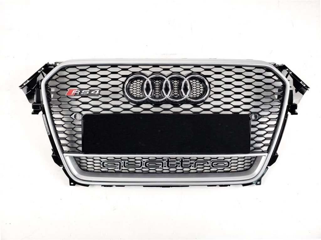 Audi RS4 Chrom Quattro Frontstoßstange Kühlergrill für Audi A4 2012-2015-A4
