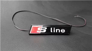 Audi front grille LED logo-Logo-Decals 2