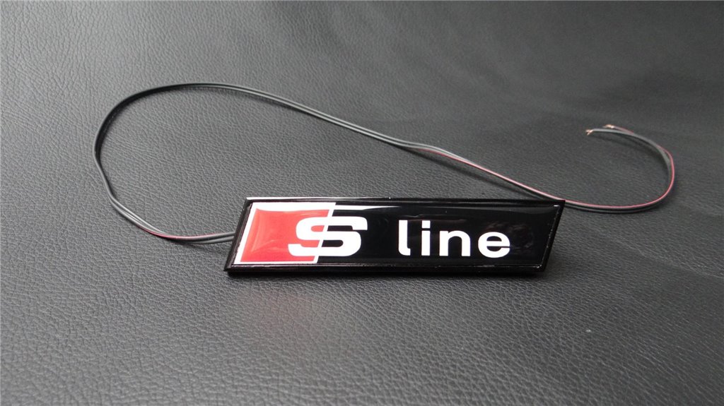 Audi front grille LED logo-Logo-Decals Audi front grille LED logo-Logo-Decals