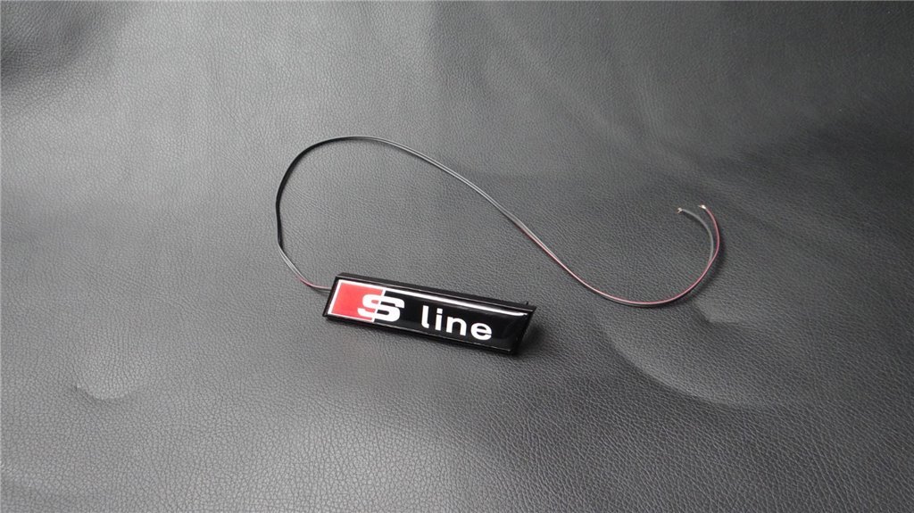 Audi front grille LED logo-Logo-Decals Audi front grille LED logo-Logo-Decals