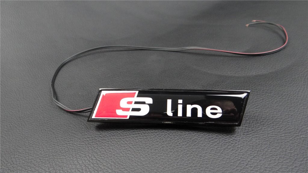 Audi front grille LED logo-Logo-Decals Audi front grille LED logo-Logo-Decals