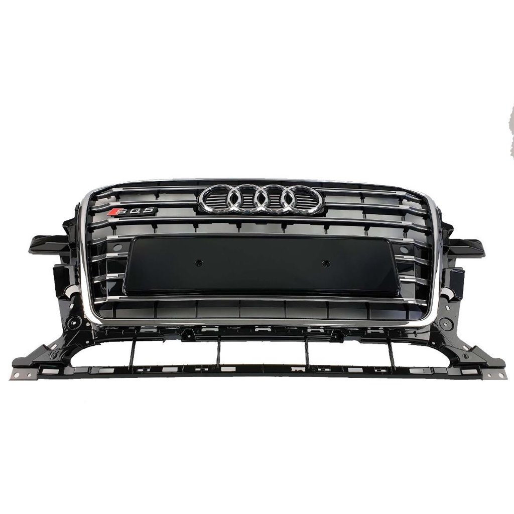 Audi SQ5 Chrom Frontstoßstange Kühlergrill für Audi Q5 2012-2015 S-Line-Q5 2012-2015 Audi SQ5 Chrom Frontstoßstange Kühlergrill für Audi Q5 2012-2015 S-Line-Q5 2012-2015