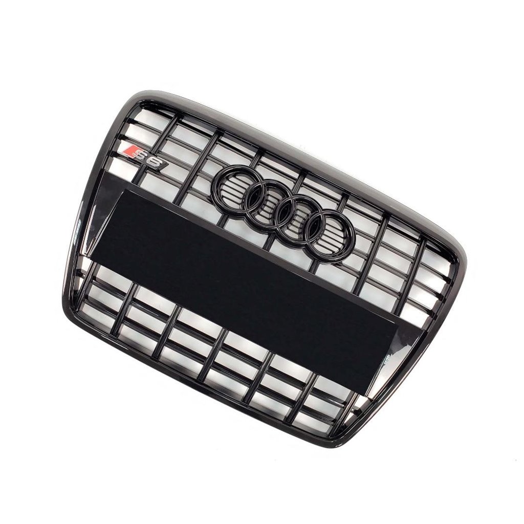 Audi S6 BLACK Frontstoßstange Kühlergrill für Audi A6 2008 - 2011-A6 2008-2011