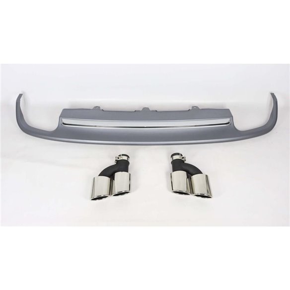 Audi S-line S6 Heckdiffusor mit Auspuffblenden für Audi A6 2012-2015-A6 2012-2015 Audi S-line S6 Heckdiffusor mit Auspuffblenden für Audi A6 2012-2015-A6 2012-2015