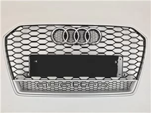 Audi RS6 Frontstoßstange Kühlergrill Chrom QUATTRO für Audi A6 2016-2018-A6 2016-2017