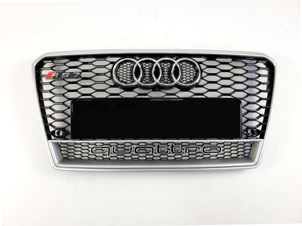 Audi RS7 Frontstoßstange Kühlergrill Chrom QUATTRO für Audi A7 2010-2014-A7 2012-2015 Audi RS7 Frontstoßstange Kühlergrill Chrom QUATTRO für Audi A7 2010-2014-A7 2012-2015