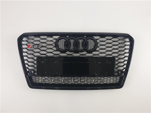 Audi RS7 paraurti anteriore griglia radiatore nero QUATTRO per Audi A7 2010-2014-A7 2012-2015