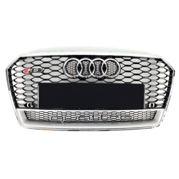 Audi RS7 front bumper radiator grille QUATTRO for Audi A7 2016-2018-A7 2016-2018 Audi RS7 front bumper radiator grille QUATTRO for Audi A7 2016-2018-A7 2016-2018