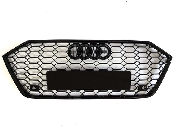 Audi RS7 Schwarz Frontstoßstange Kühlergrill für Audi A7 2019+-A7 2019 Audi RS7 Schwarz Frontstoßstange Kühlergrill für Audi A7 2019+-A7 2019