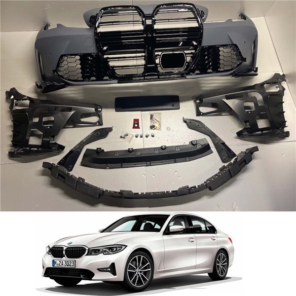 Paraurti anteriore M3 G80 Style per BMW G20 G21-G20 M3
