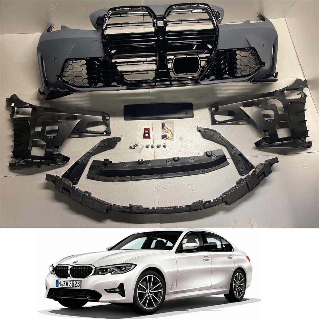 Front bumper M3 G80 Style for BMW G20 G21-G20 M3
