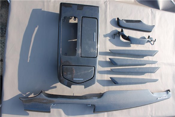 Maserati Quattroporte SParafanghi interni in fibra di carbonio-Maserati Quattroporte