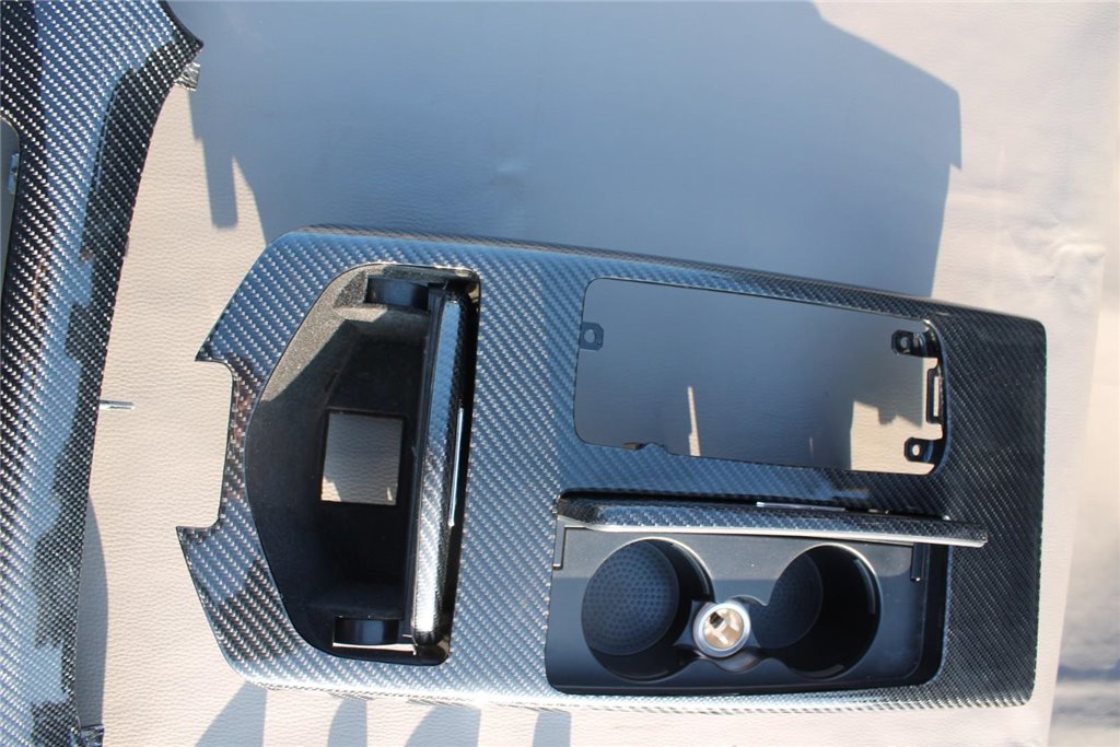 Maserati Quattroporte SParafanghi interni in fibra di carbonio-Maserati Quattroporte