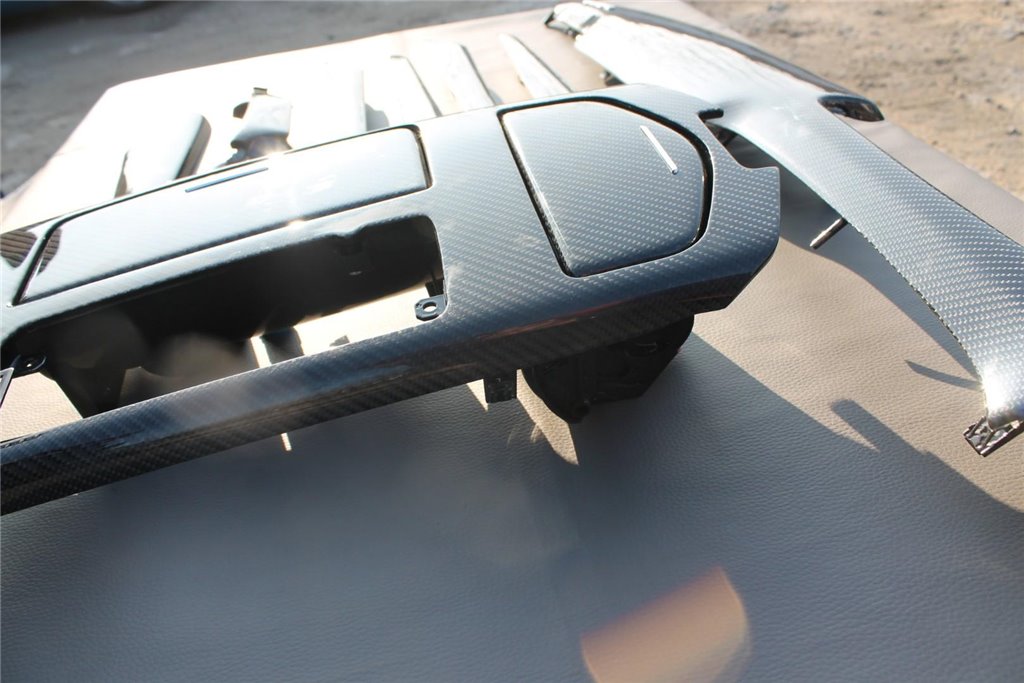 Maserati Quattroporte SParafanghi interni in fibra di carbonio-Maserati Quattroporte