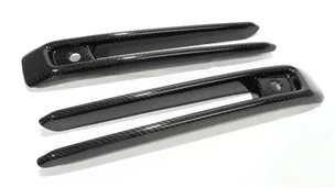 Carbon fiber front AMG bumper fog lights covers for Mercedes-Benz G-Class W463A-Body Parts 2