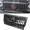 Carbon fiber Front Grille W463 to W463A for Mercedes-Benz G-Wagon 3pcs set-Body Parts