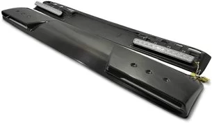 Carbon fiber front roof spoiler with LEDs for Mercedes W463A W464-Lighting Elements 2