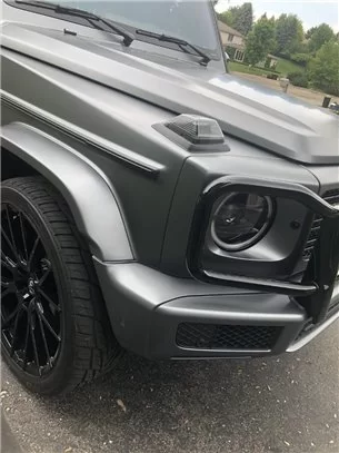 Carbon fiber markers turn signal trim frames for Mercedes-Benz G-Class W463A-Body Parts 2
