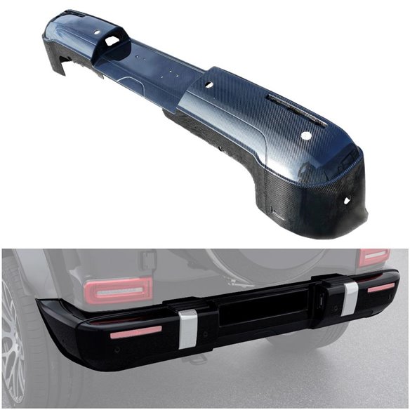 Сarbon fiber AMG rear bumper for Mercedes W463A G-Class-Body Parts Сarbon fiber AMG rear bumper for Mercedes W463A G-Class-Body Parts