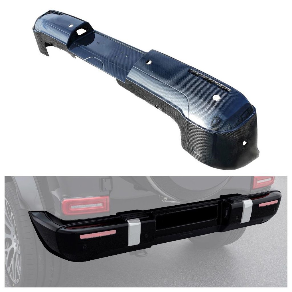 Сarbon fiber AMG rear bumper for Mercedes W463A G-Class-Body Parts Сarbon fiber AMG rear bumper for Mercedes W463A G-Class-Body Parts