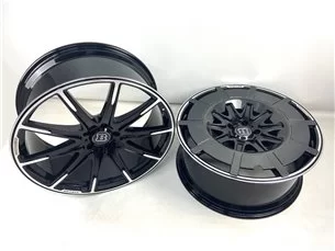 Carbon fiber aero discs wheel caps covers R23 Rocket style for Mercedes Benz G W463A 4pcs-Suspension and Wheels 2