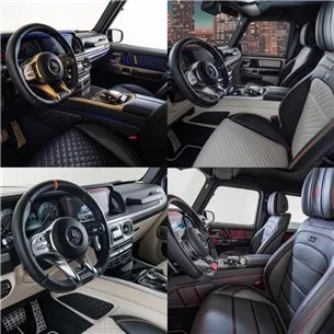 Rifacimento della tappezzeria interna Mercedes Benz W463A Classe G Wagon-Stile interno