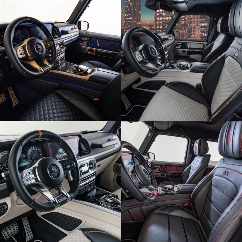 Rifacimento della tappezzeria interna Mercedes Benz W463A Classe G Wagon-Stile interno