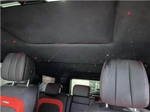 Rivestimento del padiglione in Alcantara con goccia a stella per Mercedes-Benz Classe G W463A-Elementi di illuminazione 2