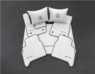 Tappetini AMG BIANCHI per Mercedes-Benz W463A-Stile interno