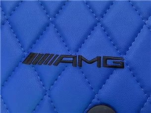 BLUE AMG Floor Mats for Mercedes-Benz W463A-Interior Style 2