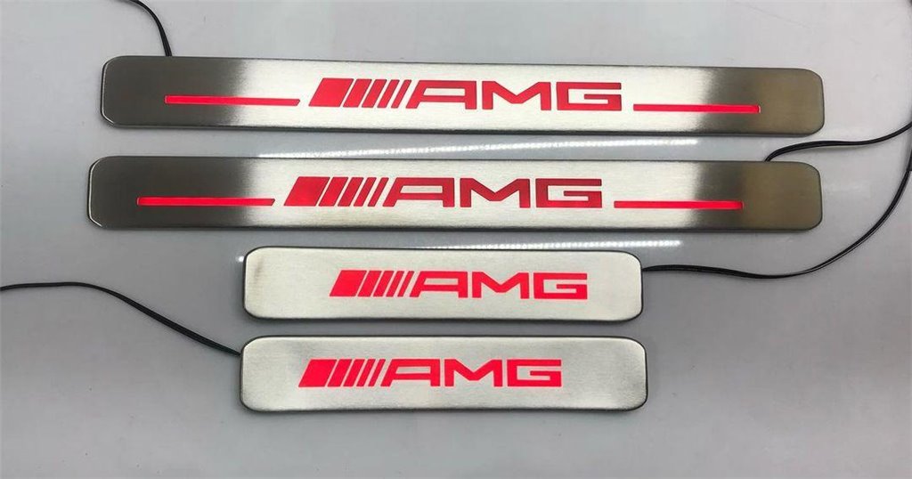 LED beleuchtete Einstiegsleisten Limited Edition G63 AMG Edition 55 für Mercedes-Benz W463A W464 G-Klasse-Beleuchtungselemente