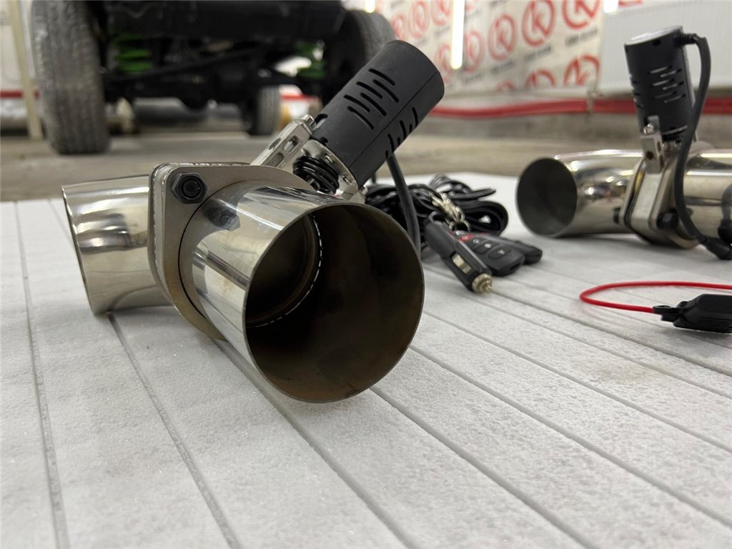 Electric remote controlled power valve for exhaust system Mercedes-Benz W463a W464-Decorative and Functional Accessories